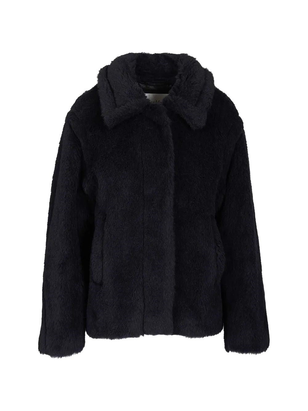 Max Mara Women Fuggito Short Teddy Single Breast Coat MAX MARA