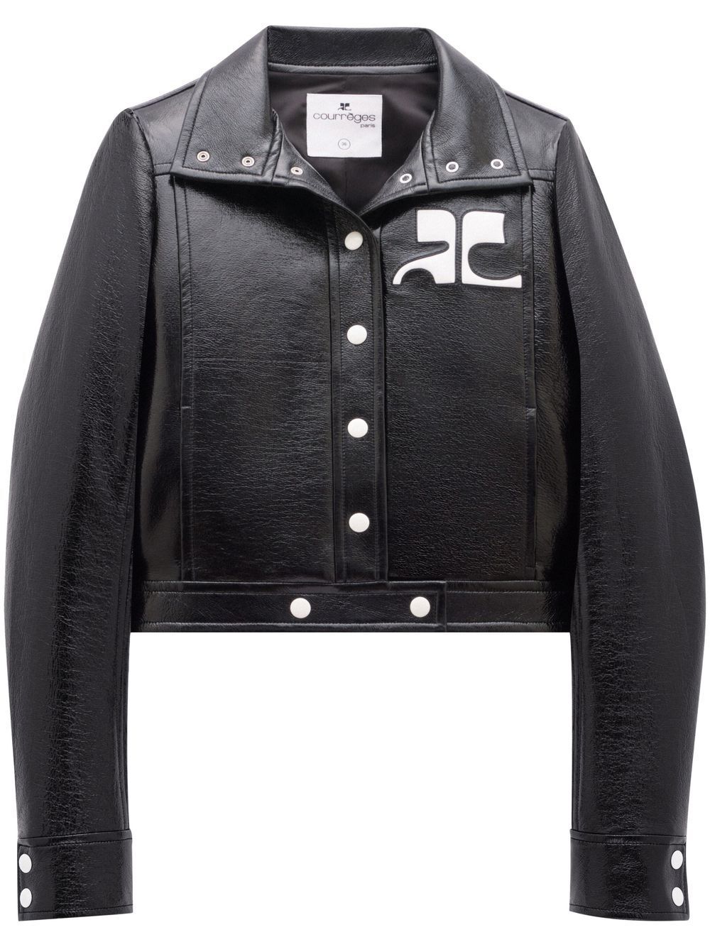 Courreges Women Re-Edition Vinyl Jacket COURREGES