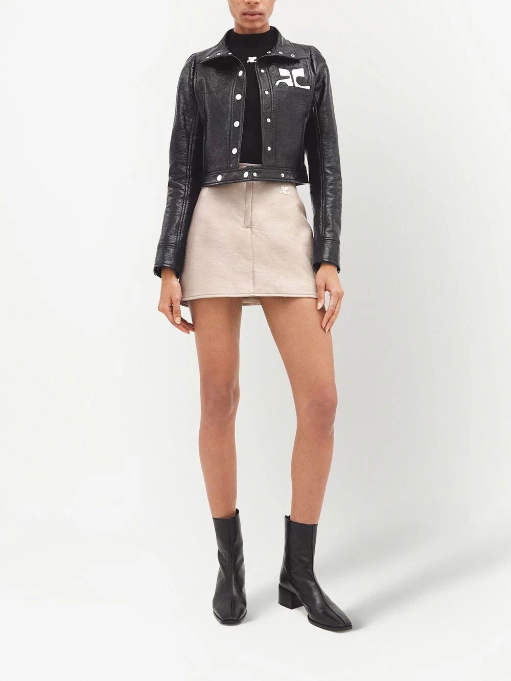 Courreges Women Re-Edition Vinyl Jacket COURREGES