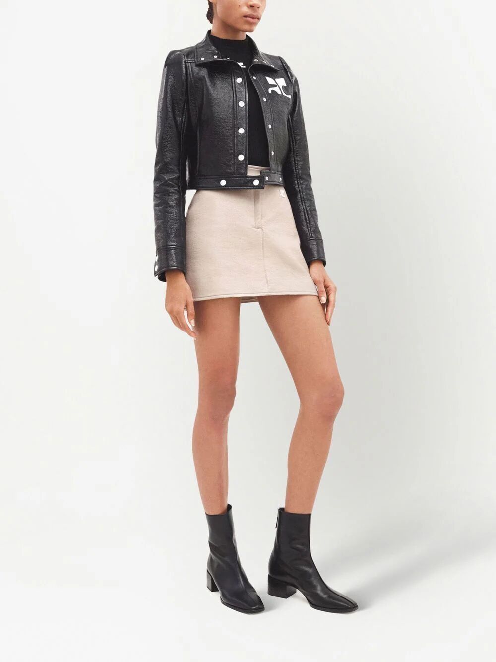Courreges Women Re-Edition Vinyl Jacket COURREGES