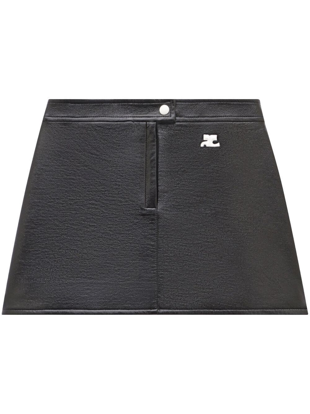 Courreges Women Minigonna Reedition Vinyl COURREGES