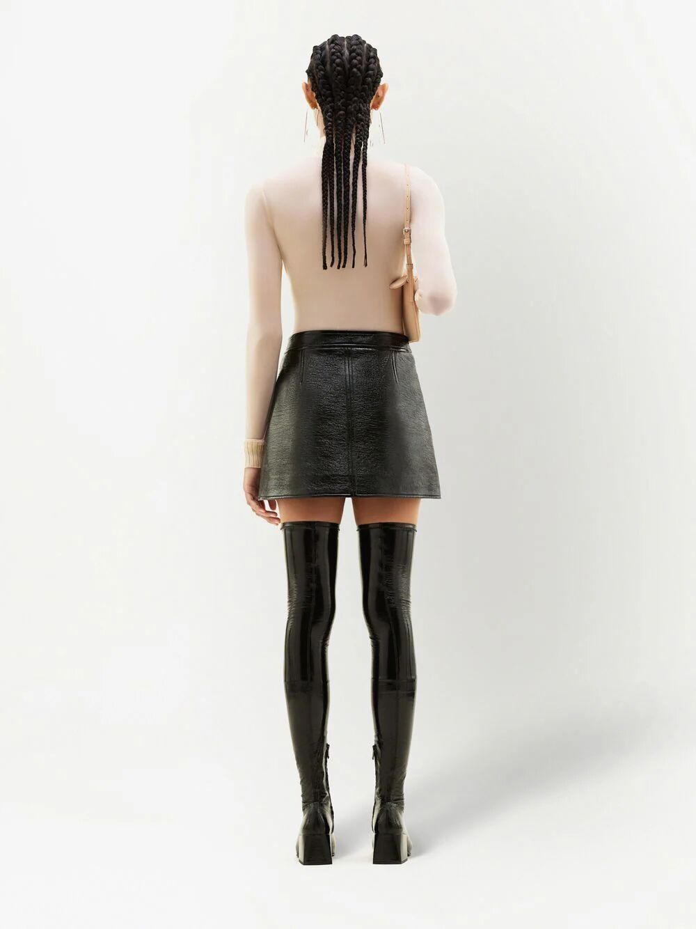 Courreges Women Minigonna Reedition Vinyl COURREGES