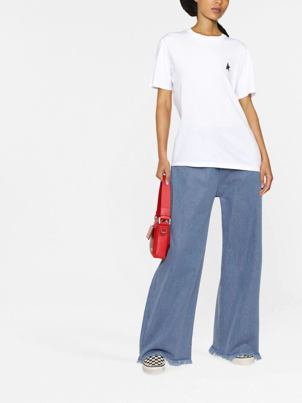 Golden Goose Women Star Collection T-Shirt With Star Print GOLDEN GOOSE