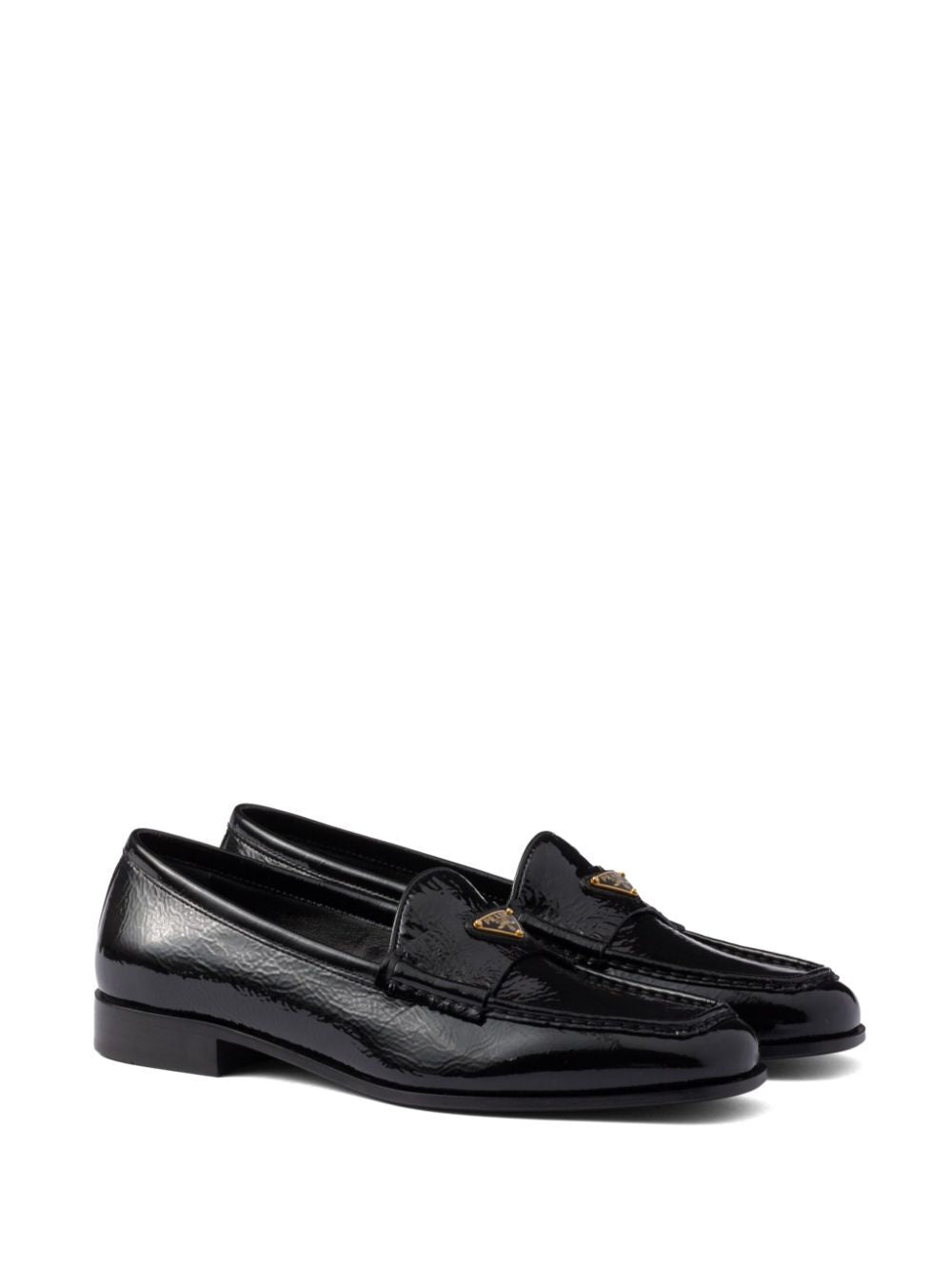 Prada Women Patent Leather Loafers PRADA