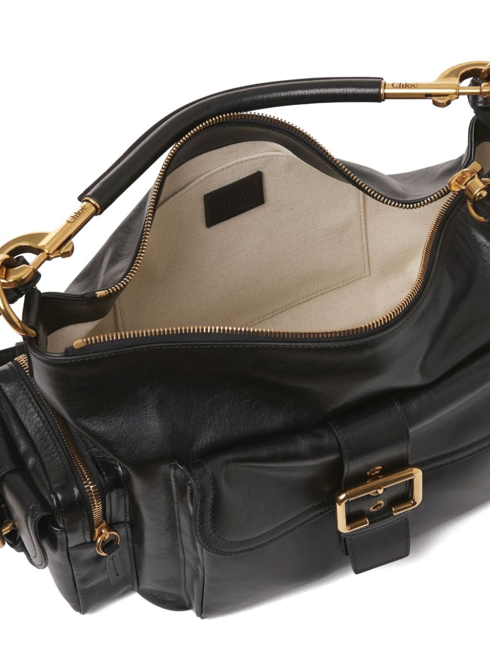 Chloe Women Shiny Leather Camera Bag CHLOE