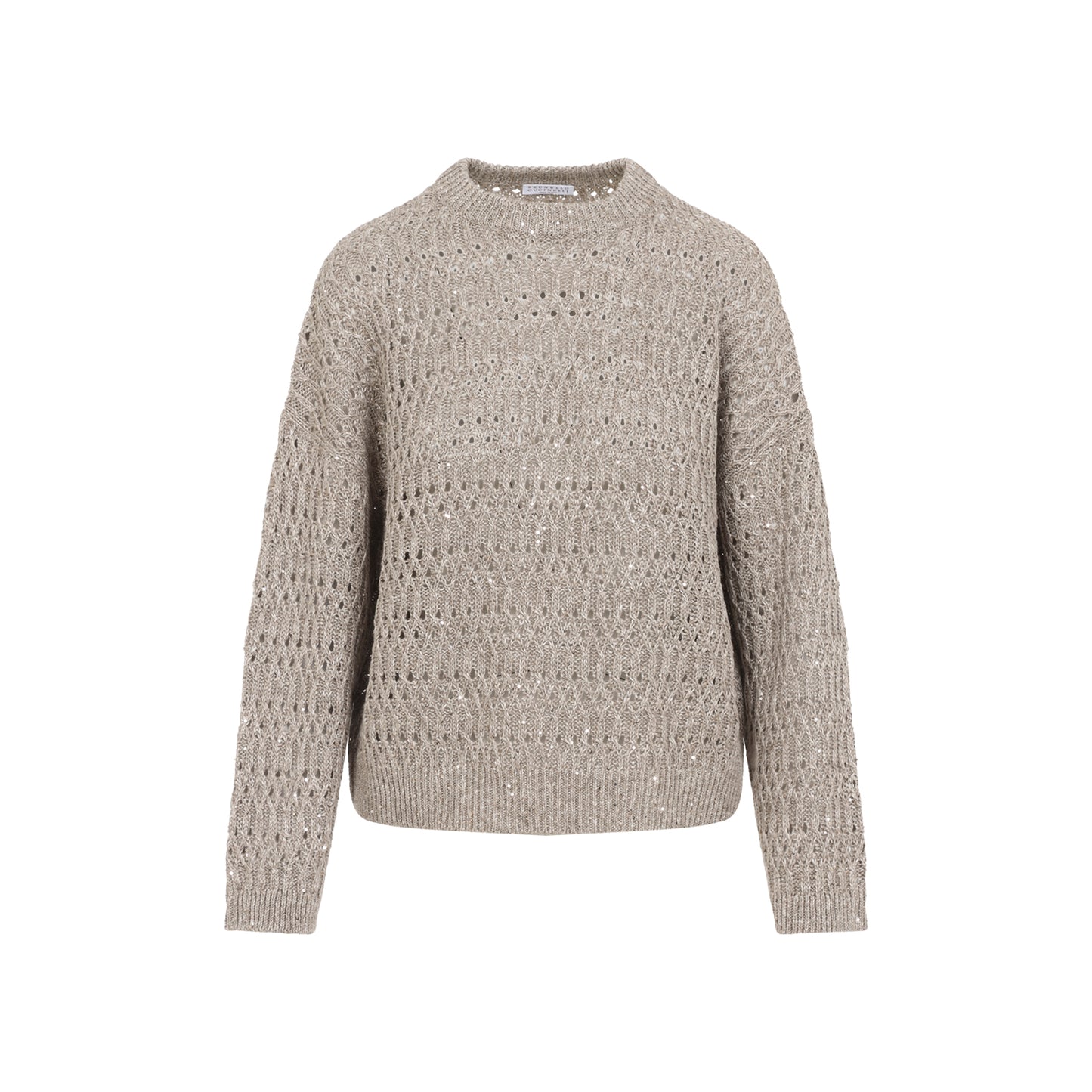 Brunello Cucinelli Linen Sweater Women BRUNELLO CUCINELLI