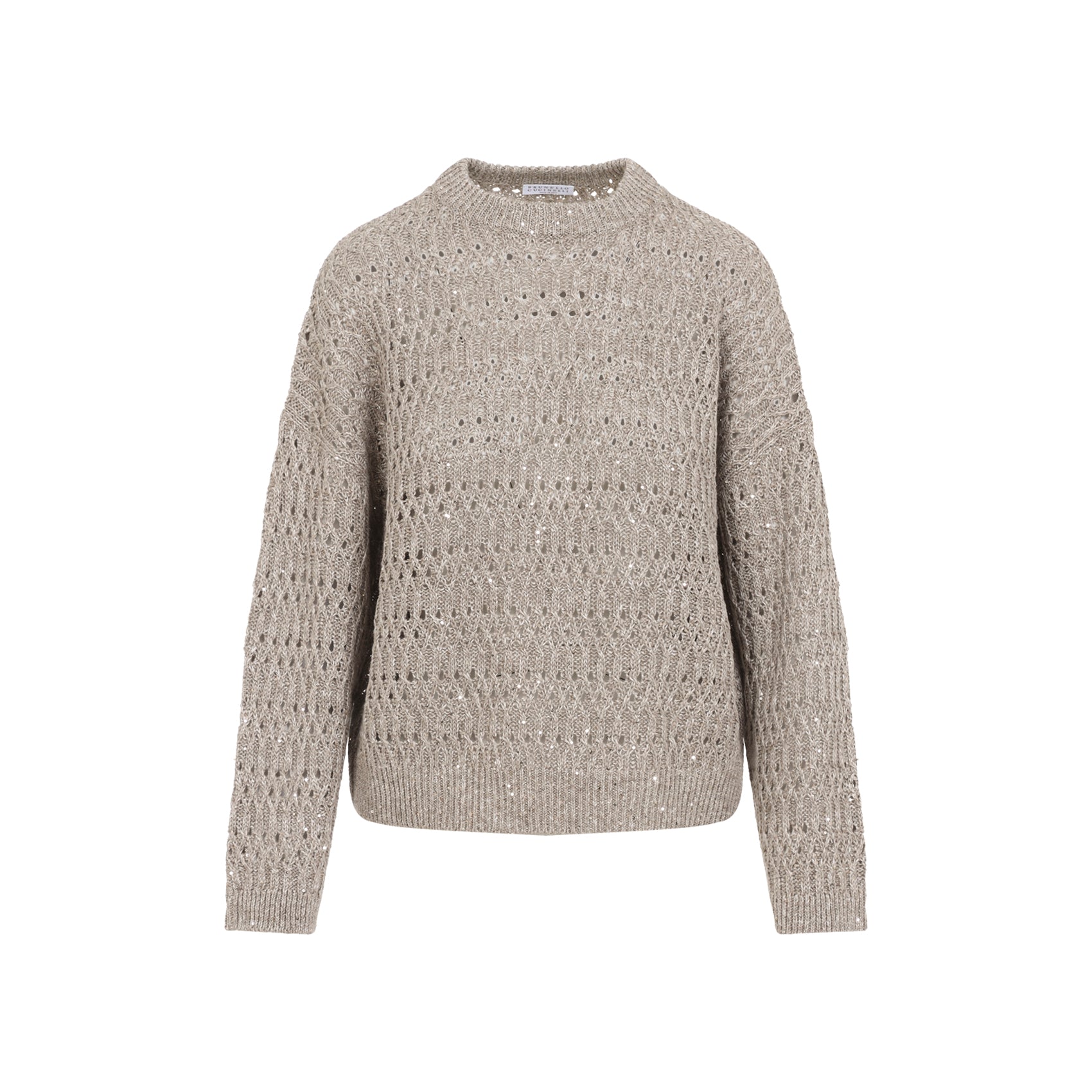 Brunello Cucinelli Linen Sweater Women BRUNELLO CUCINELLI