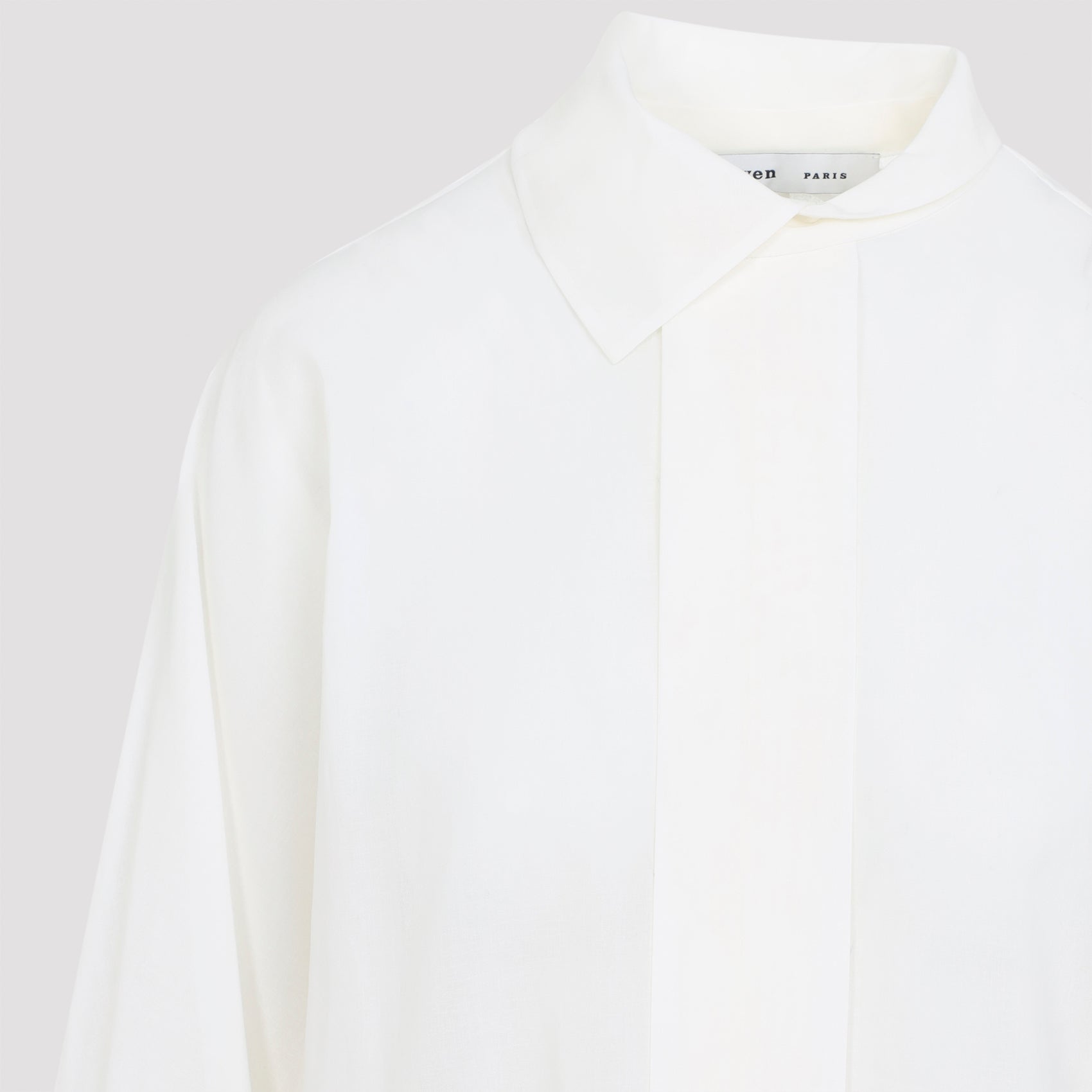 Carven Asymmetrical Collar Shirt Women CARVEN