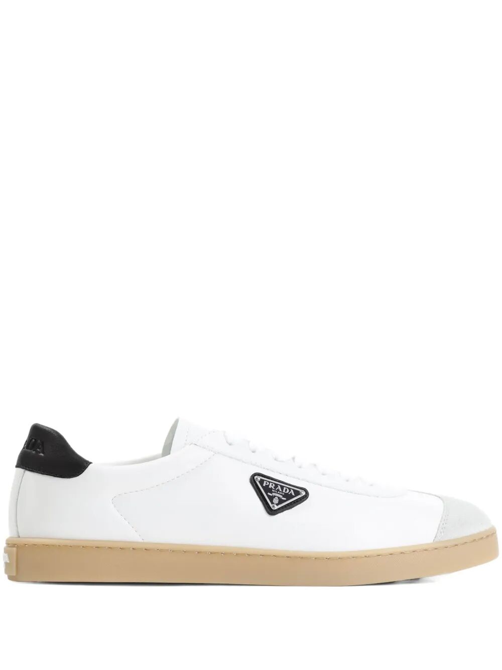 Prada Men Lane Leather Sneakers PRADA