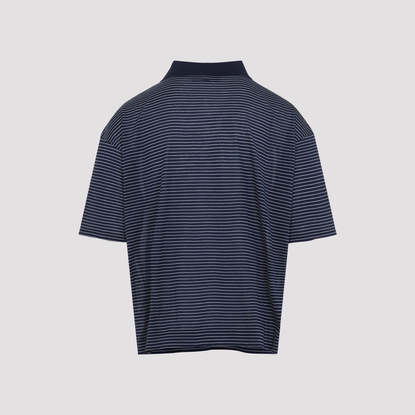 Ami Striped Boxy Fit Polo Men AMI PARIS