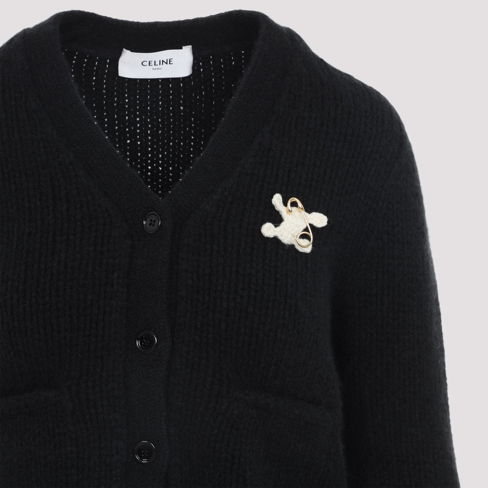 Celine Cashmere And Silk Cardigan Women CELINE
