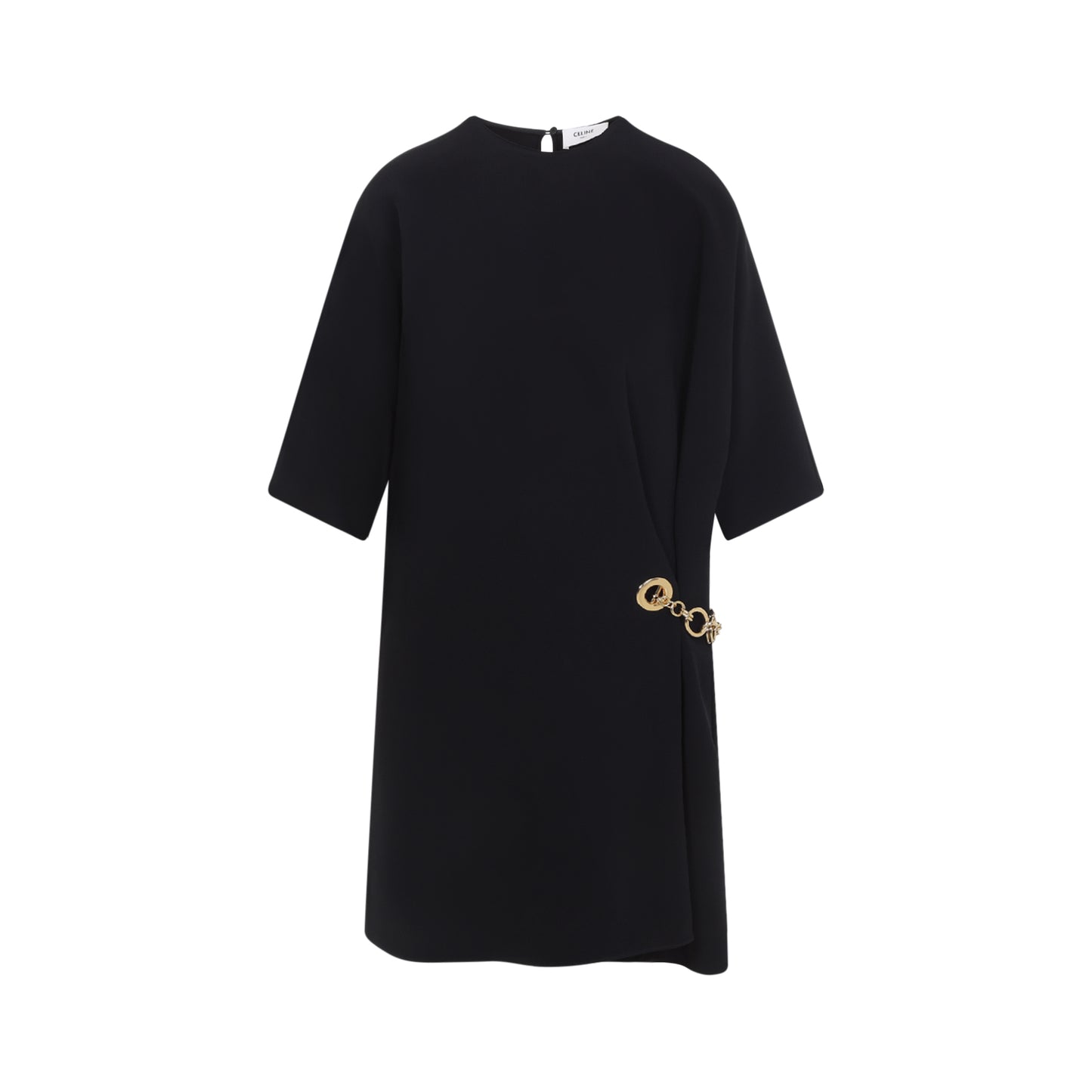 Celine Viscose Midi Dress Women CELINE