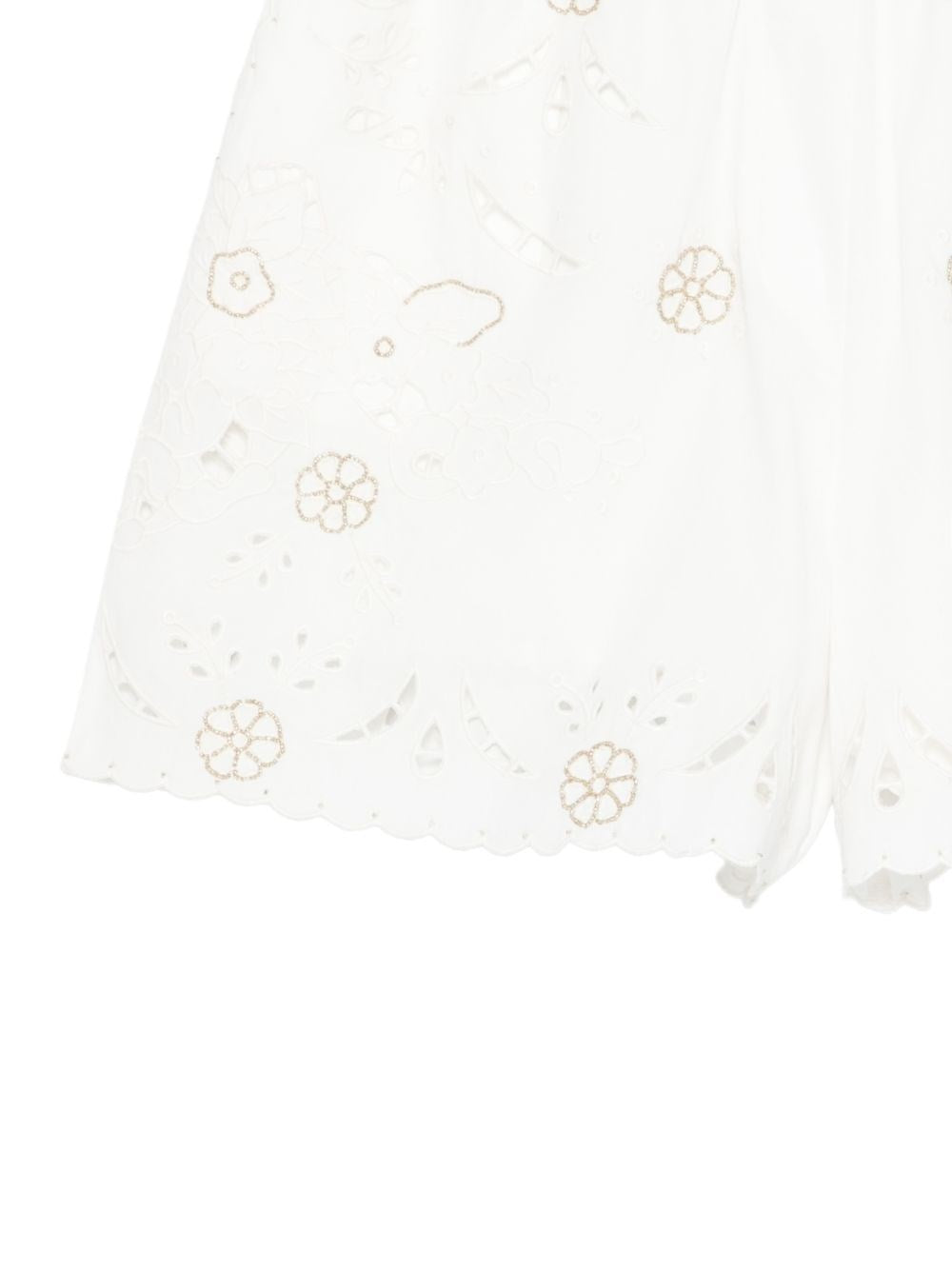 Forte_Forte Women Shorts With Embroidery FORTE FORTE