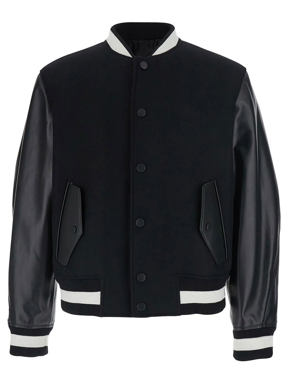 Givenchy Men Mix Material Blouson GIVENCHY