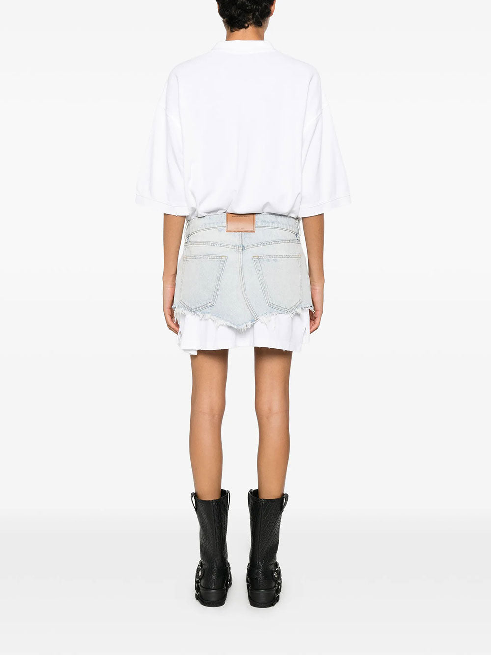 Alexander Wang Women Pre-Styled Denim Polo Dress ALEXANDER WANG