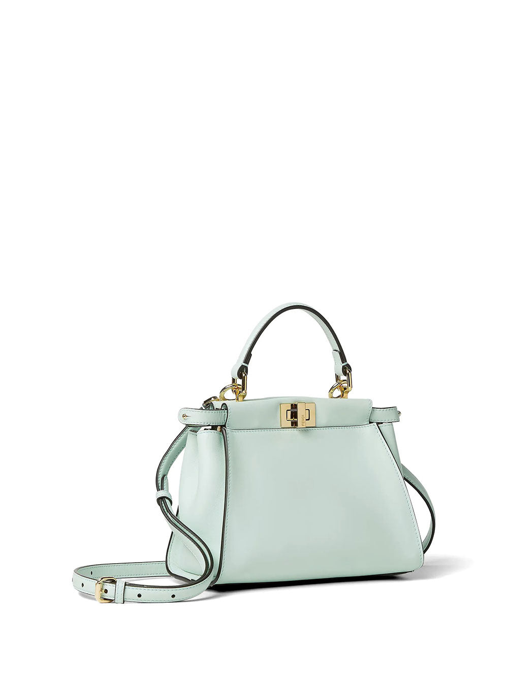 Fendi Women Peekaboo Mini Vit.Seta/Pagli FENDI