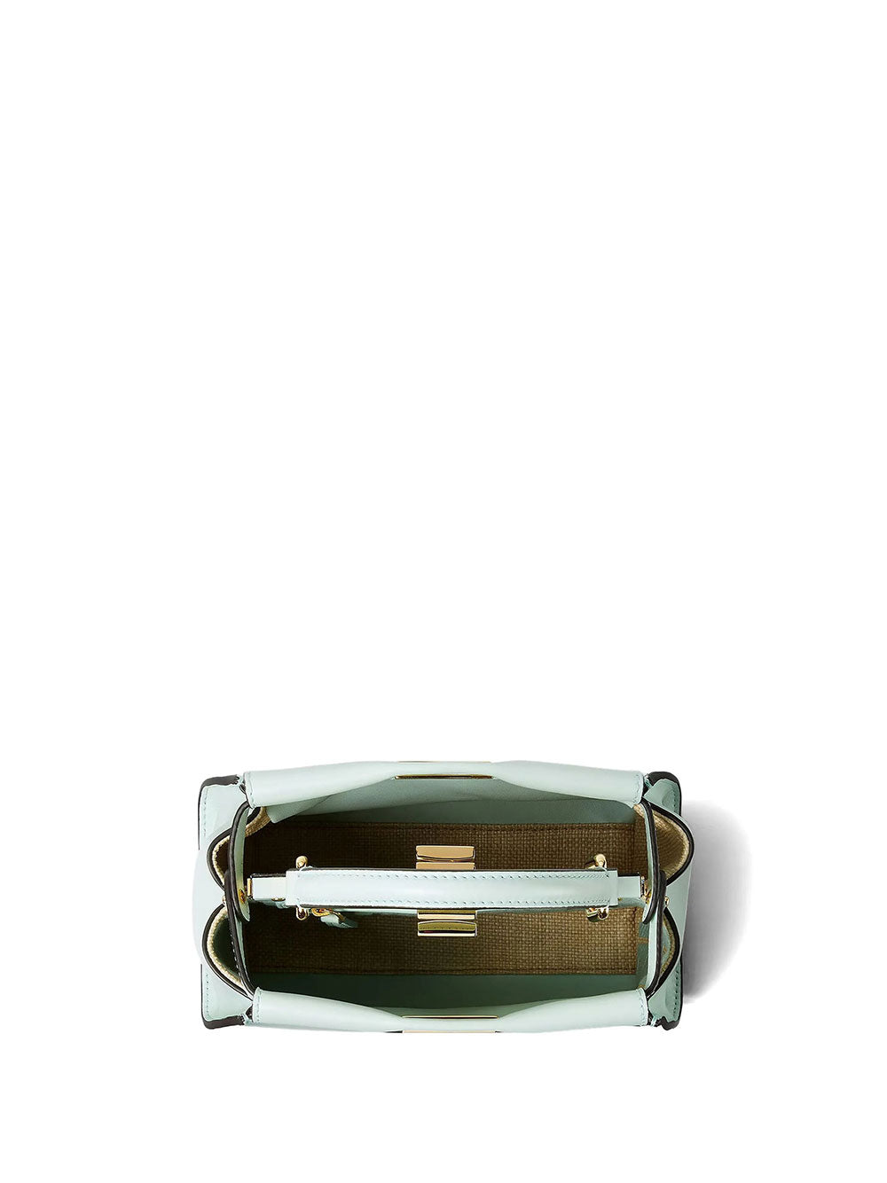 Fendi Women Peekaboo Mini Vit.Seta/Pagli FENDI