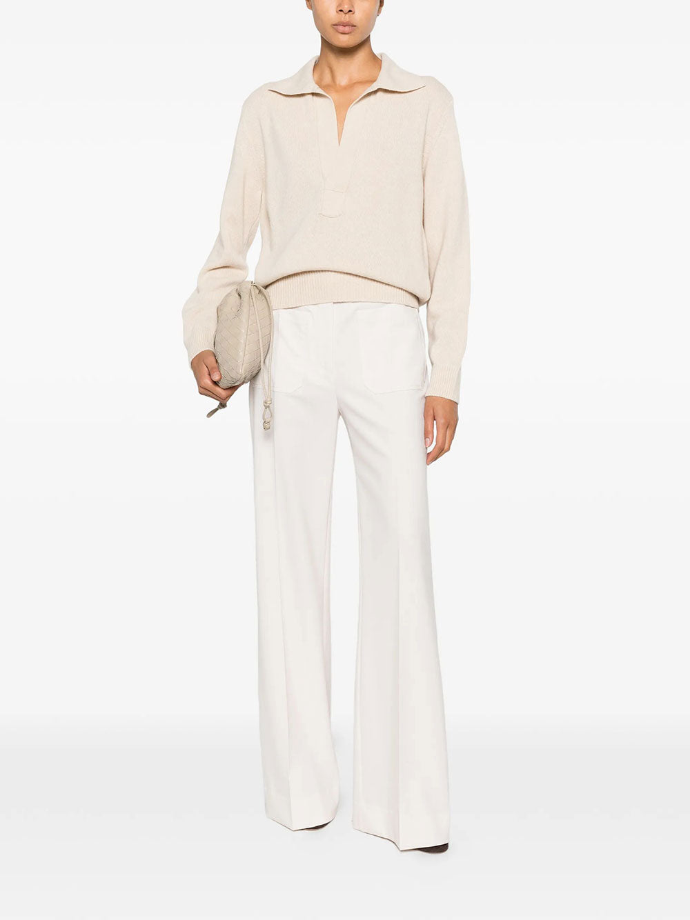 Victoria Beckham Women Genevieve Jumper In Elderflower VICTORIA BECKHAM