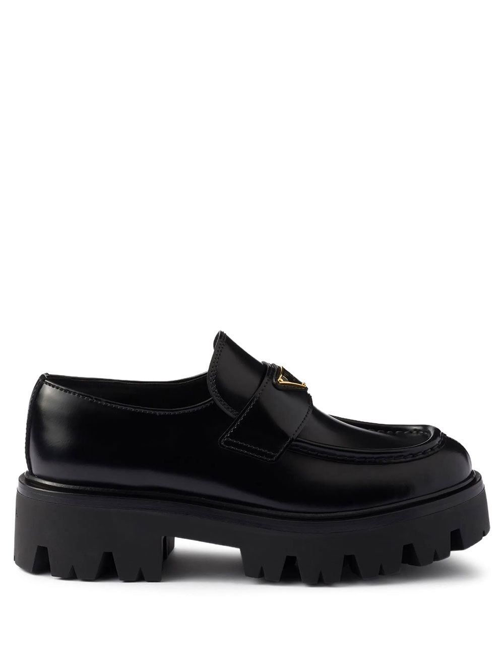 Prada Women Mocassini In Pelle Spazzolata PRADA