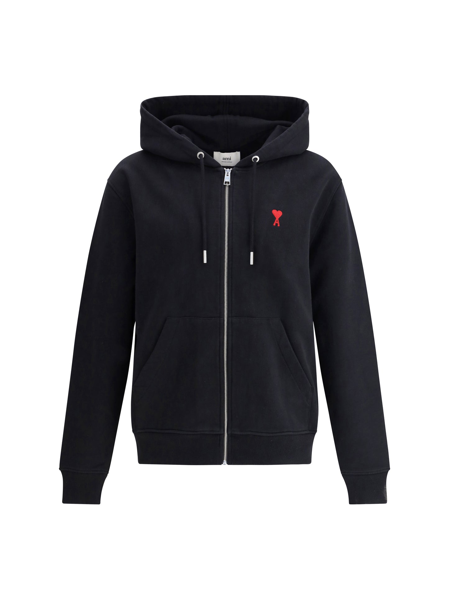Ami Paris Men Logoed Hoodie AMI PARIS