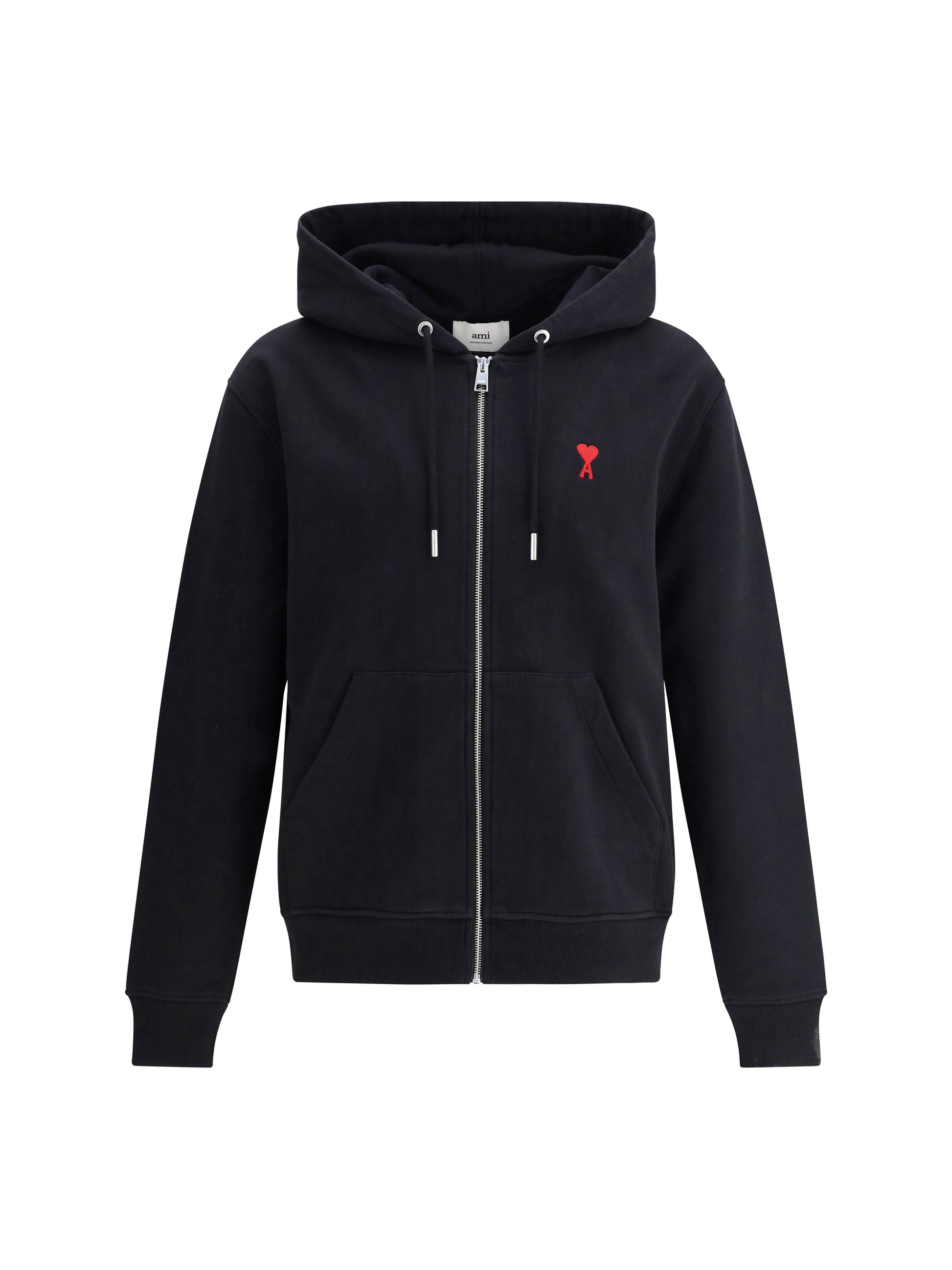 Ami Paris Men Logoed Hoodie AMI PARIS