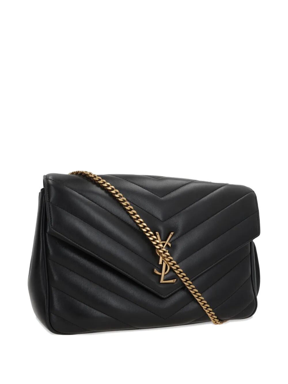 Saint Laurent Women New Loulou Large Bag In Matelassé Lambskin SAINT LAURENT
