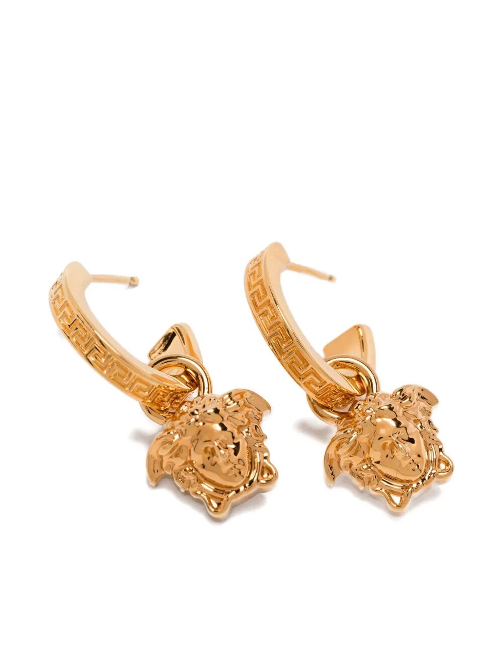 Versace Women La Medusa Greca Hoop Earrings VERSACE