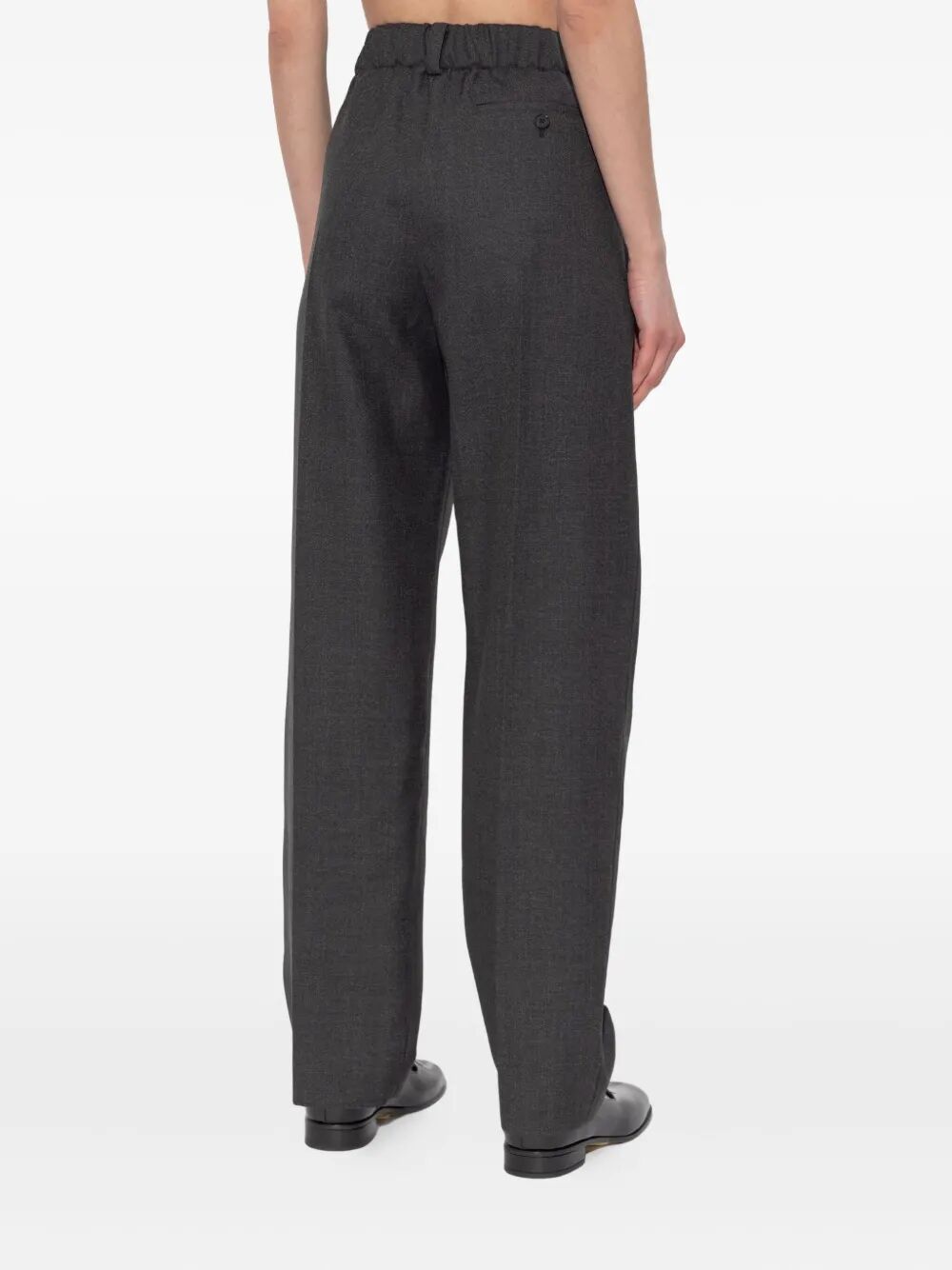 Givenchy Women Pleated Wool Trousers GIVENCHY
