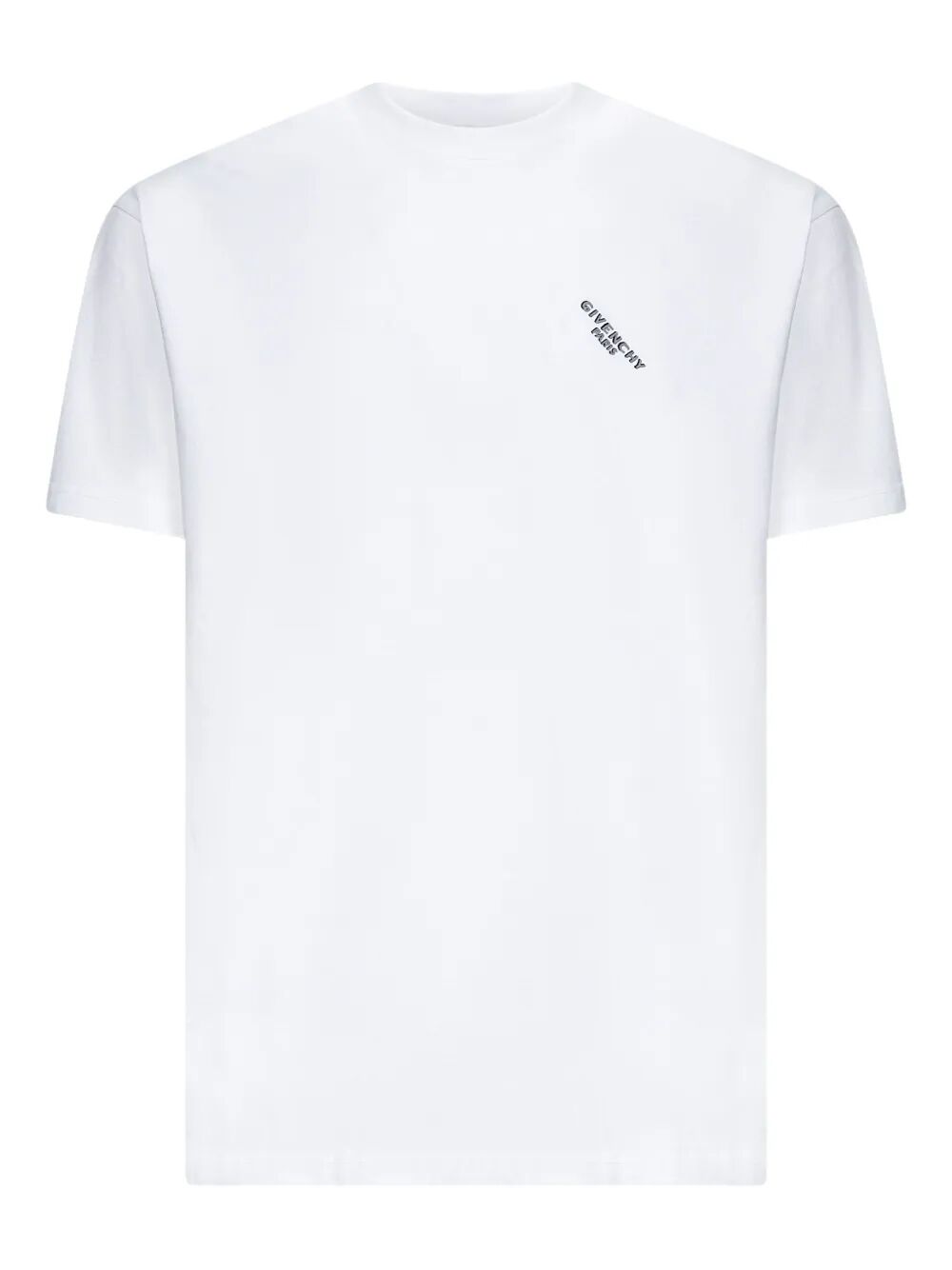 Givenchy Men Logo Print Regular Fit Cotton T-Shirt GIVENCHY