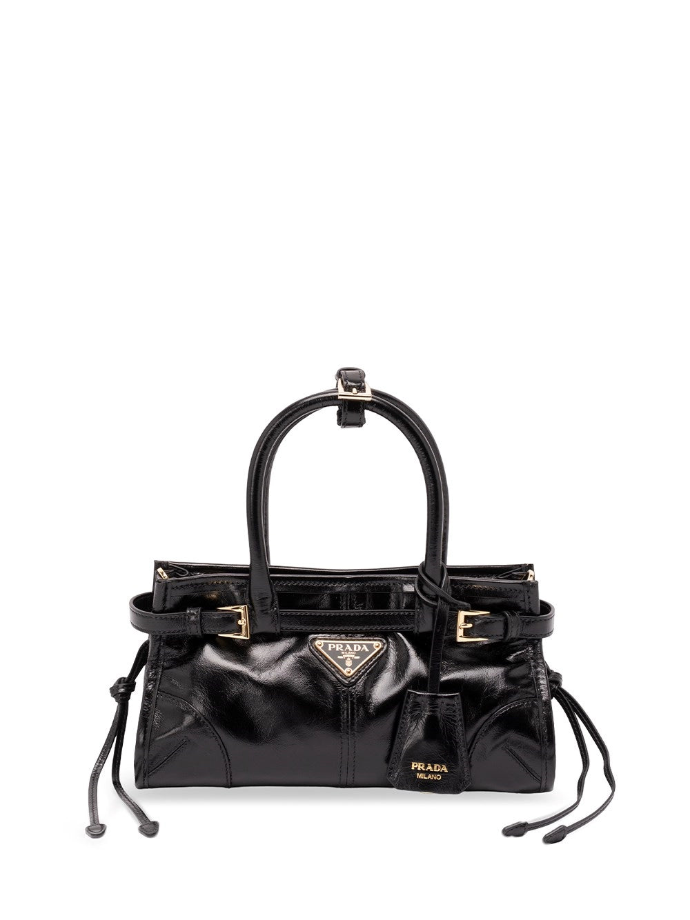 Prada Women Prada Bonnie Mini Leather Bag PRADA