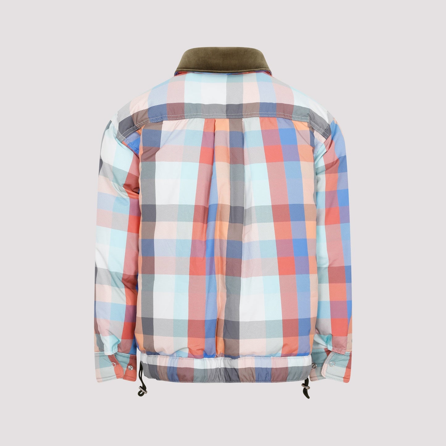 Sacai Plaid Padded Blouson Men SACAI