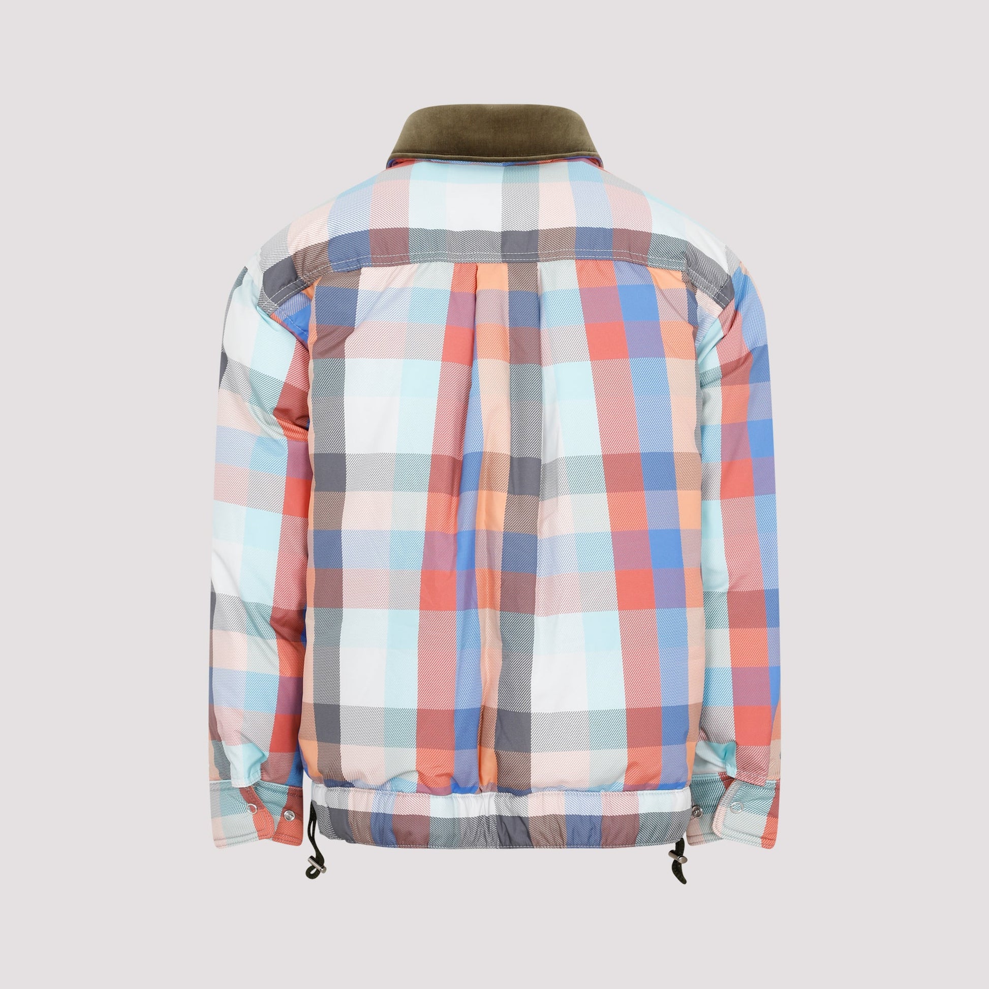 Sacai Plaid Padded Blouson Men SACAI