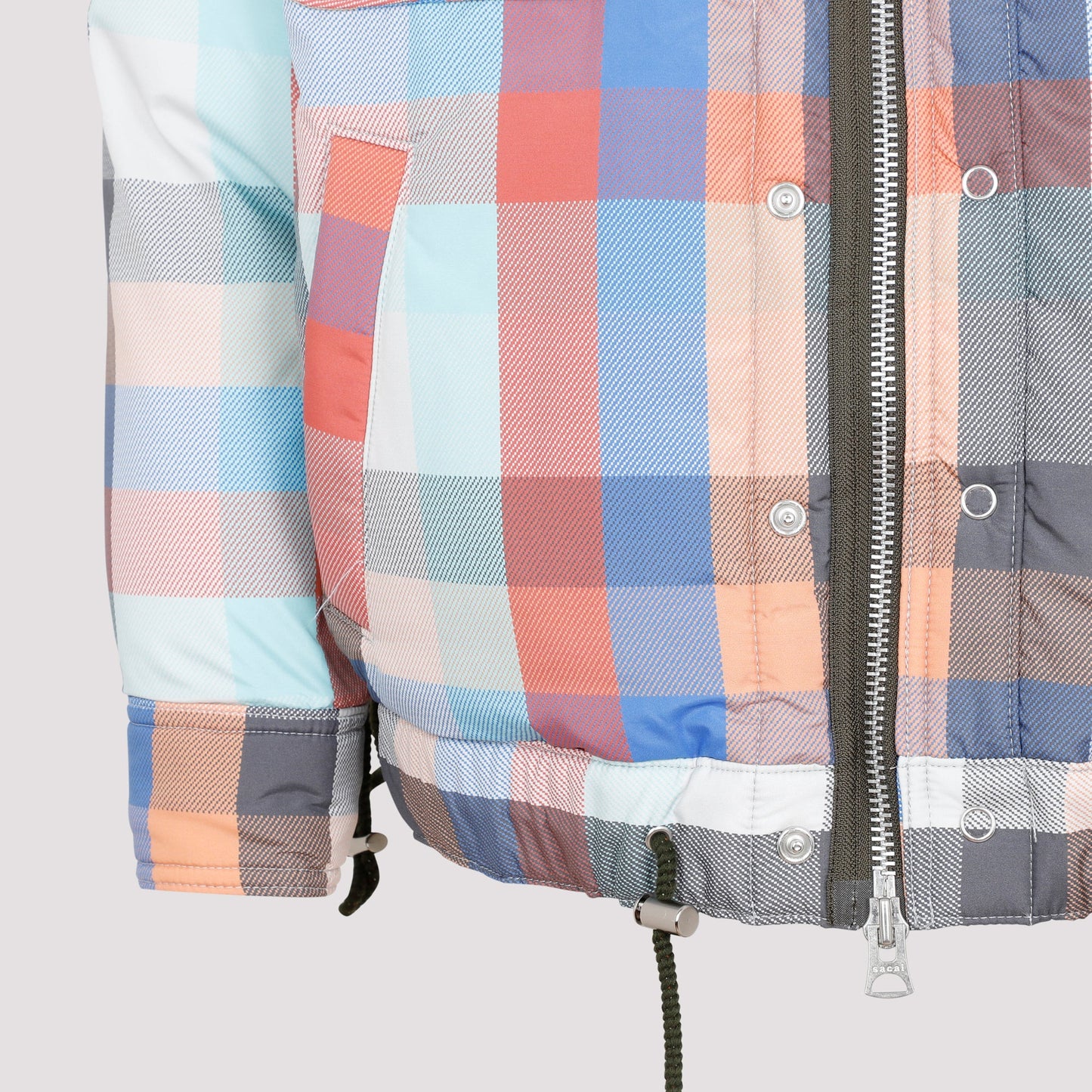 Sacai Plaid Padded Blouson Men SACAI