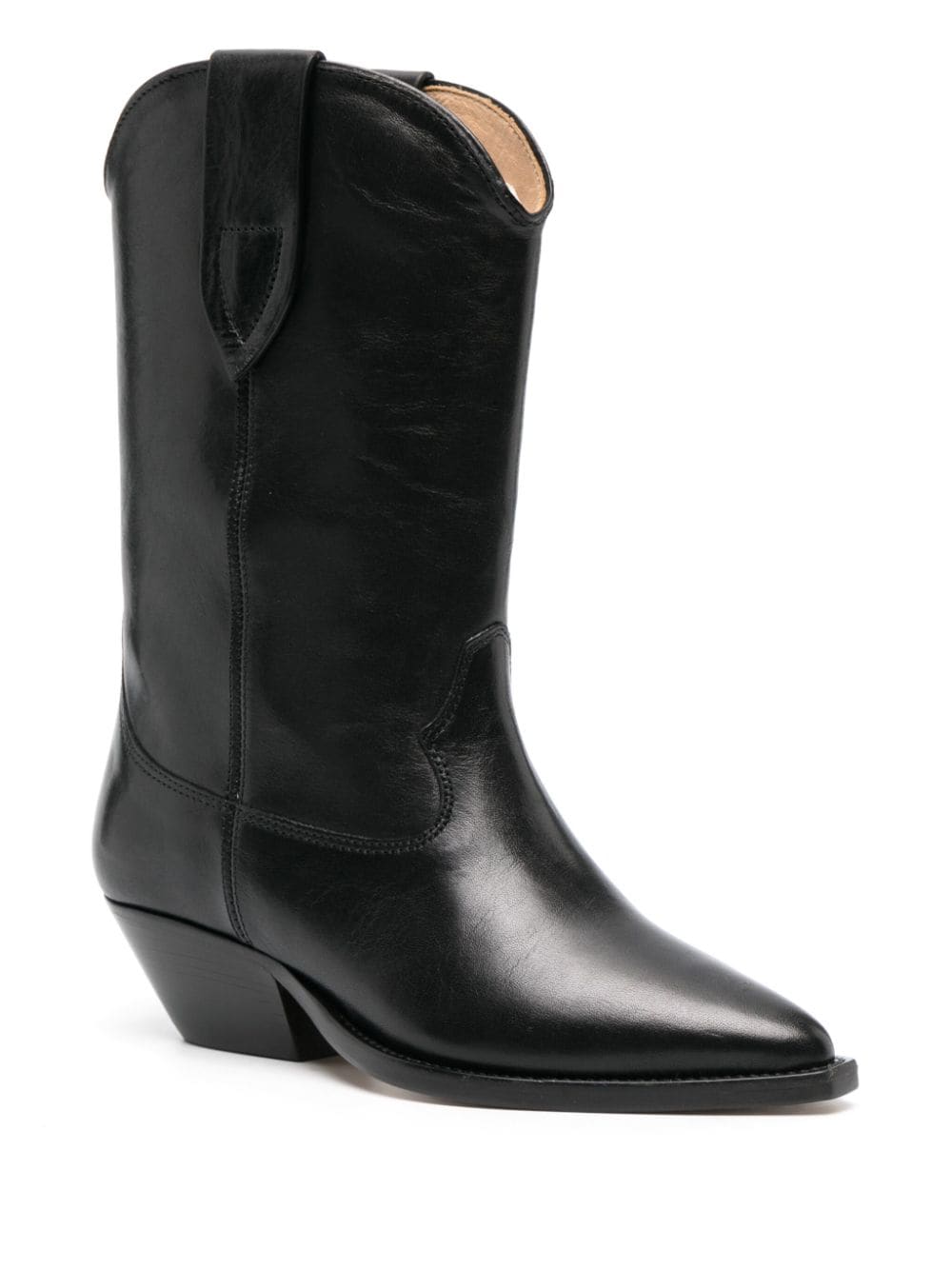 Isabel Marant Women Duerto Leather Cowboy Boots ISABEL MARANT