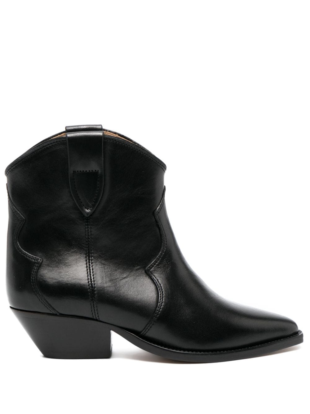 Isabel Marant Women Dewina Leather Cowboy Boots ISABEL MARANT