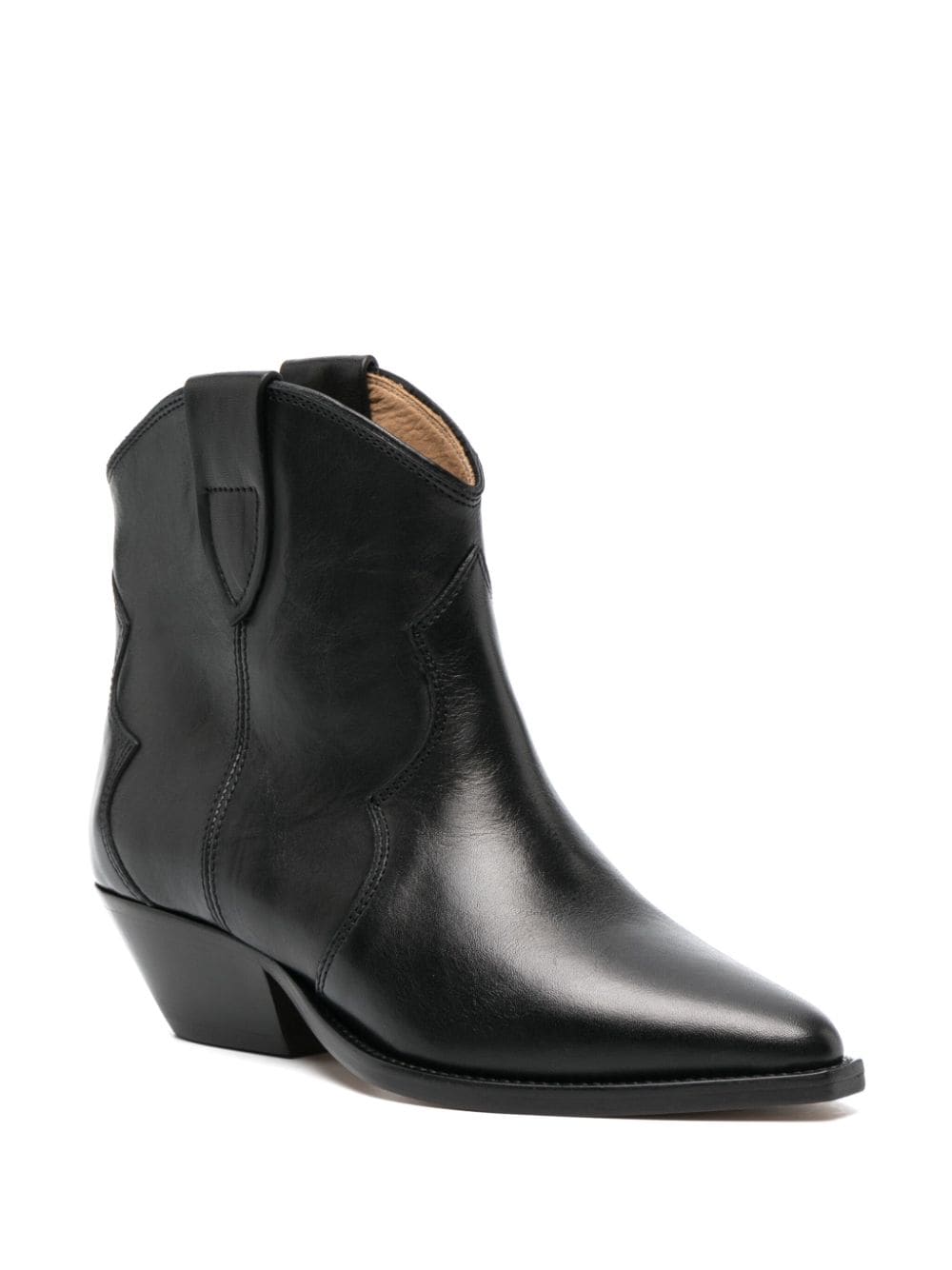 Isabel Marant Women Dewina Leather Cowboy Boots ISABEL MARANT
