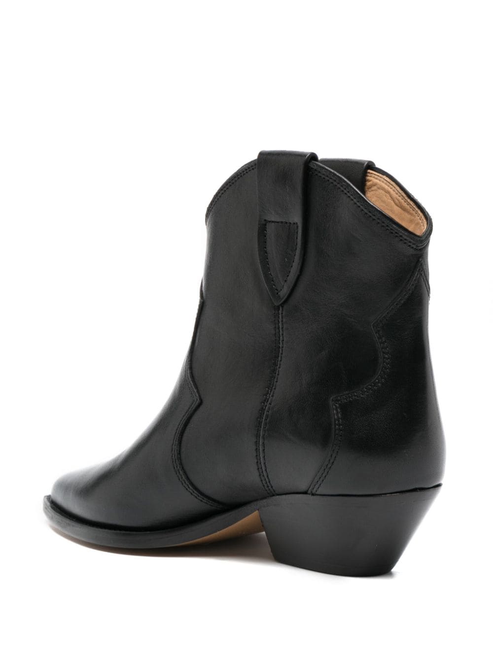 Isabel Marant Women Dewina Leather Cowboy Boots ISABEL MARANT