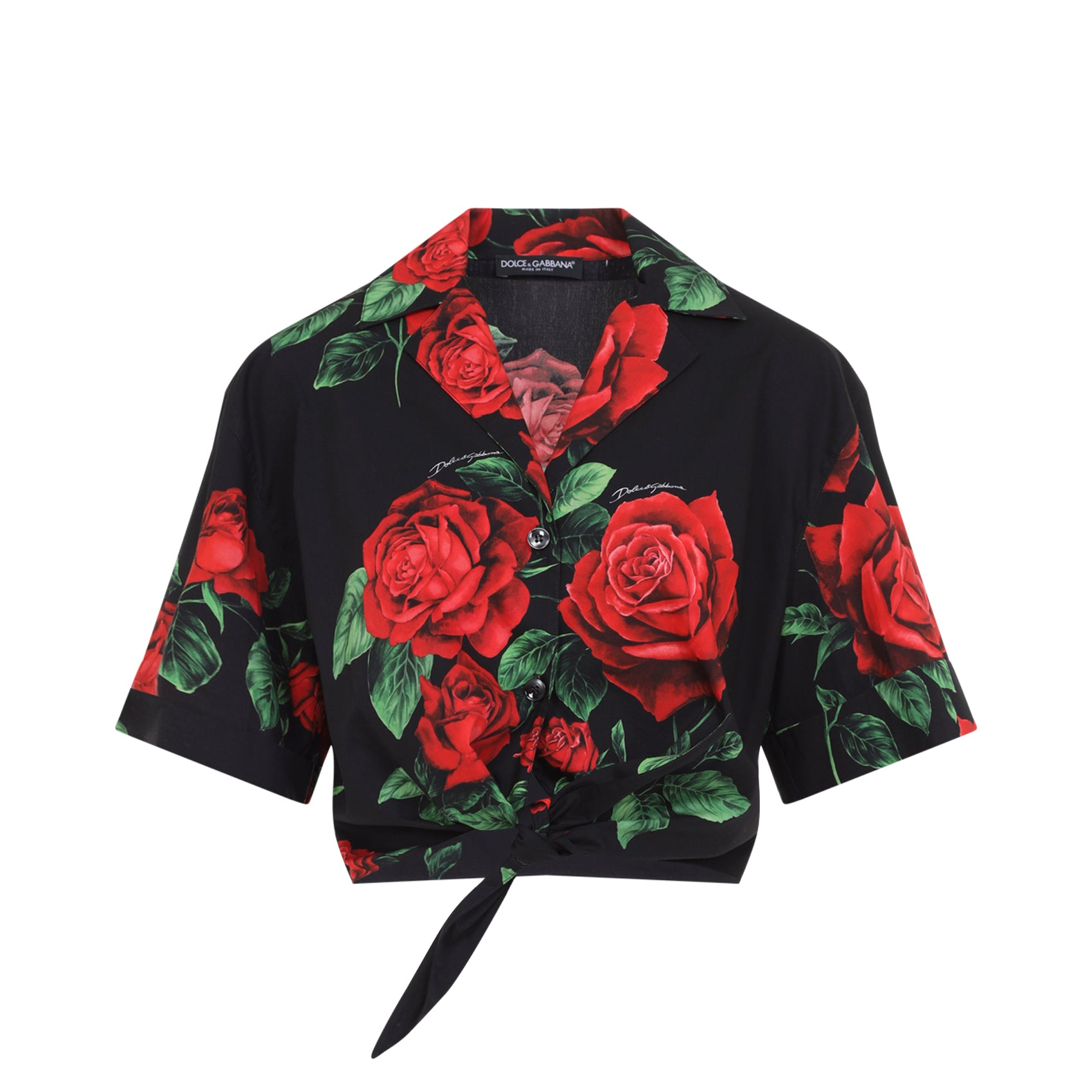 Cropped Shirt St.Rose Rosse Women DOLCE & GABBANA