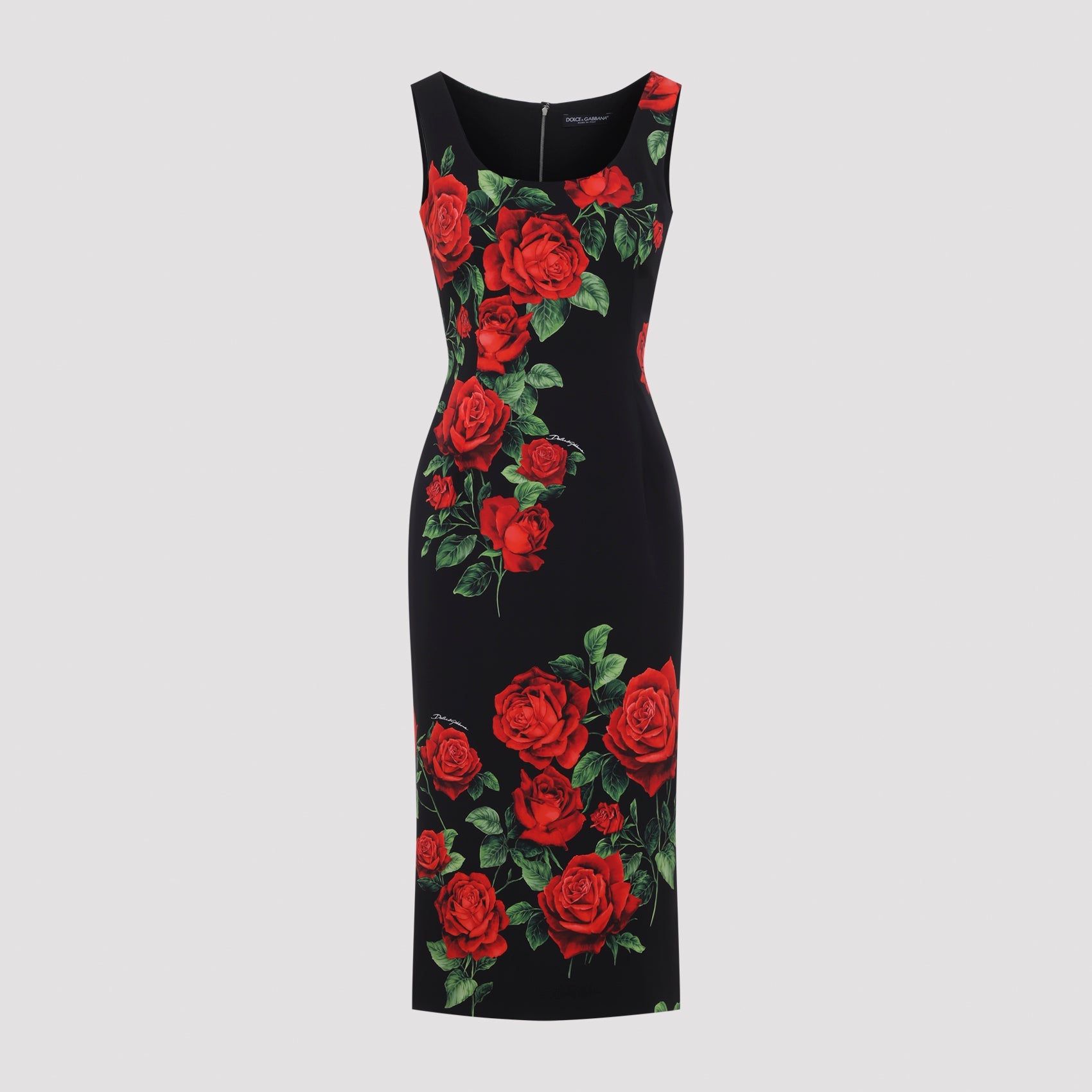 Dolce & Gabbana Rose Rosse Midi Dress Women DOLCE & GABBANA