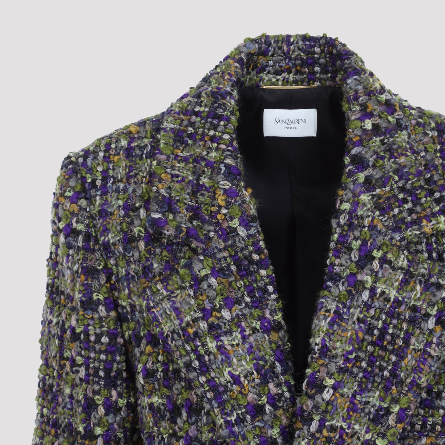 Saint Laurent Tweed Jacket Women SAINT LAURENT