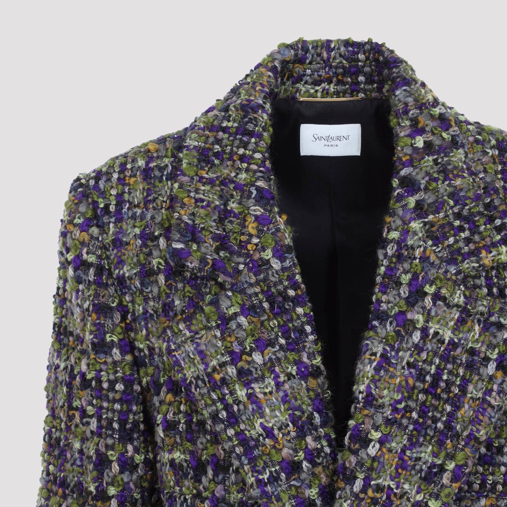 Saint Laurent Tweed Jacket Women SAINT LAURENT