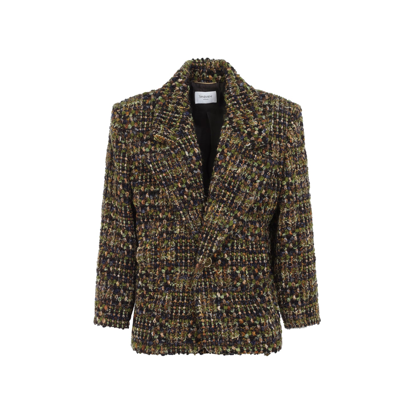 Saint Laurent Tweed Jacket Women SAINT LAURENT