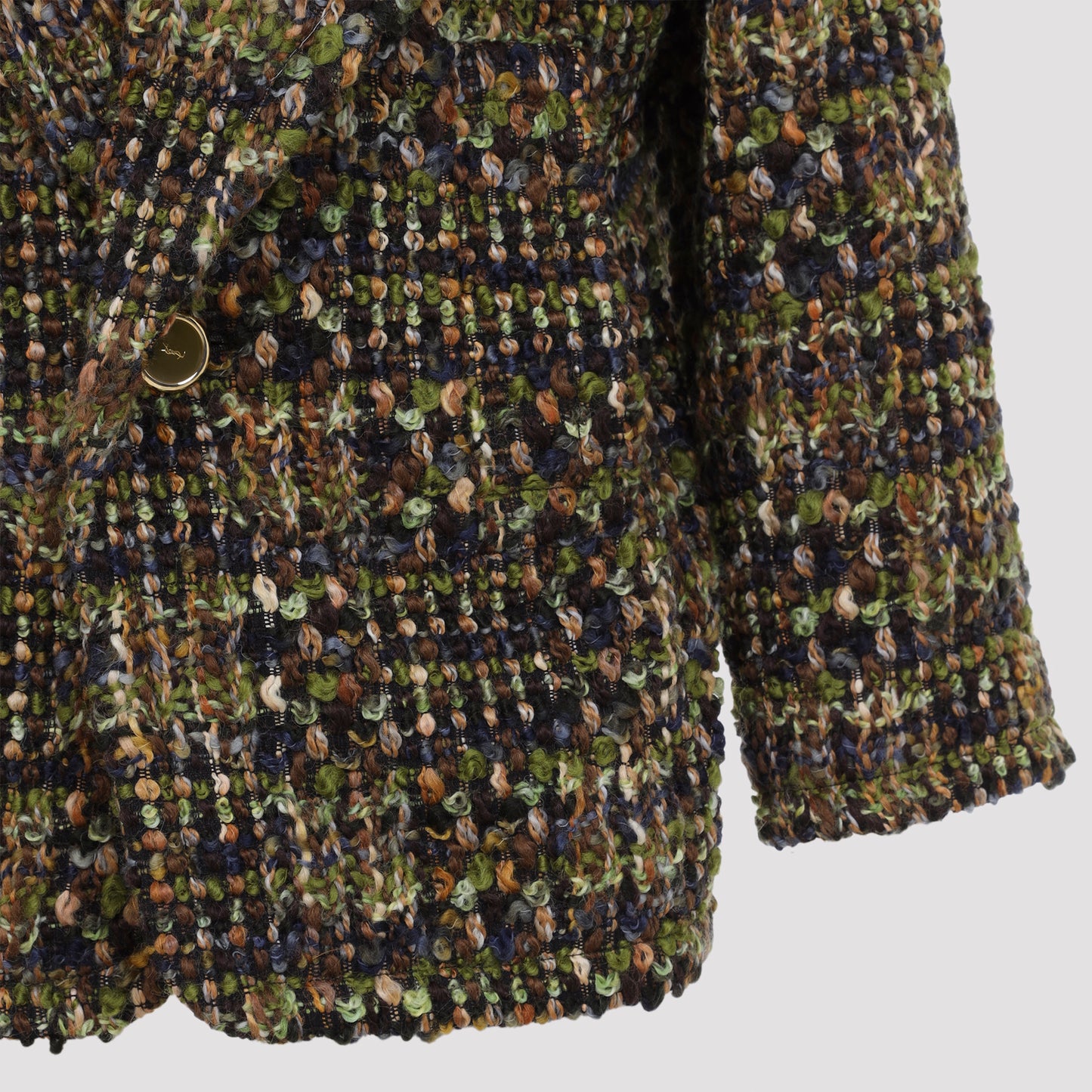Saint Laurent Tweed Jacket Women SAINT LAURENT