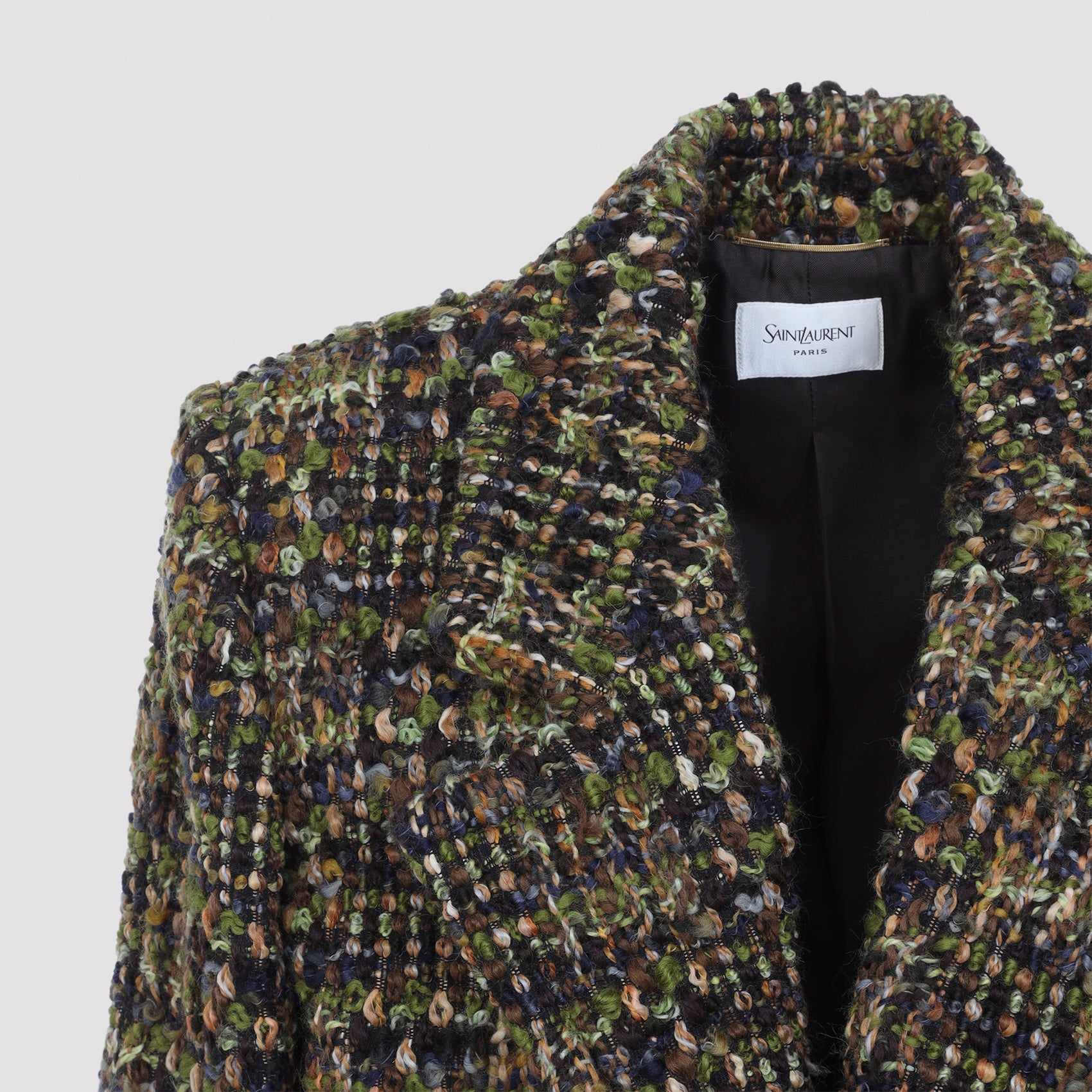 Saint Laurent Tweed Jacket Women SAINT LAURENT