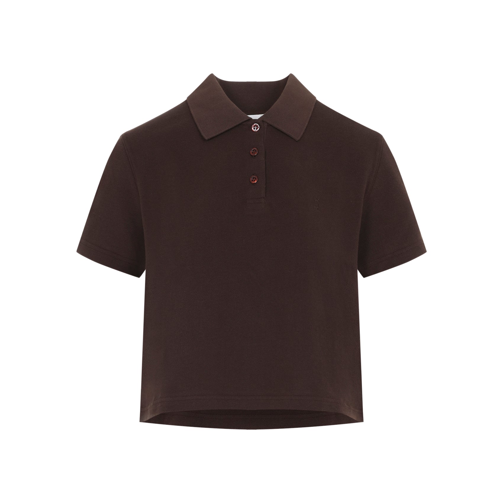 Saint Laurent Petit Cassandre Polo Women SAINT LAURENT