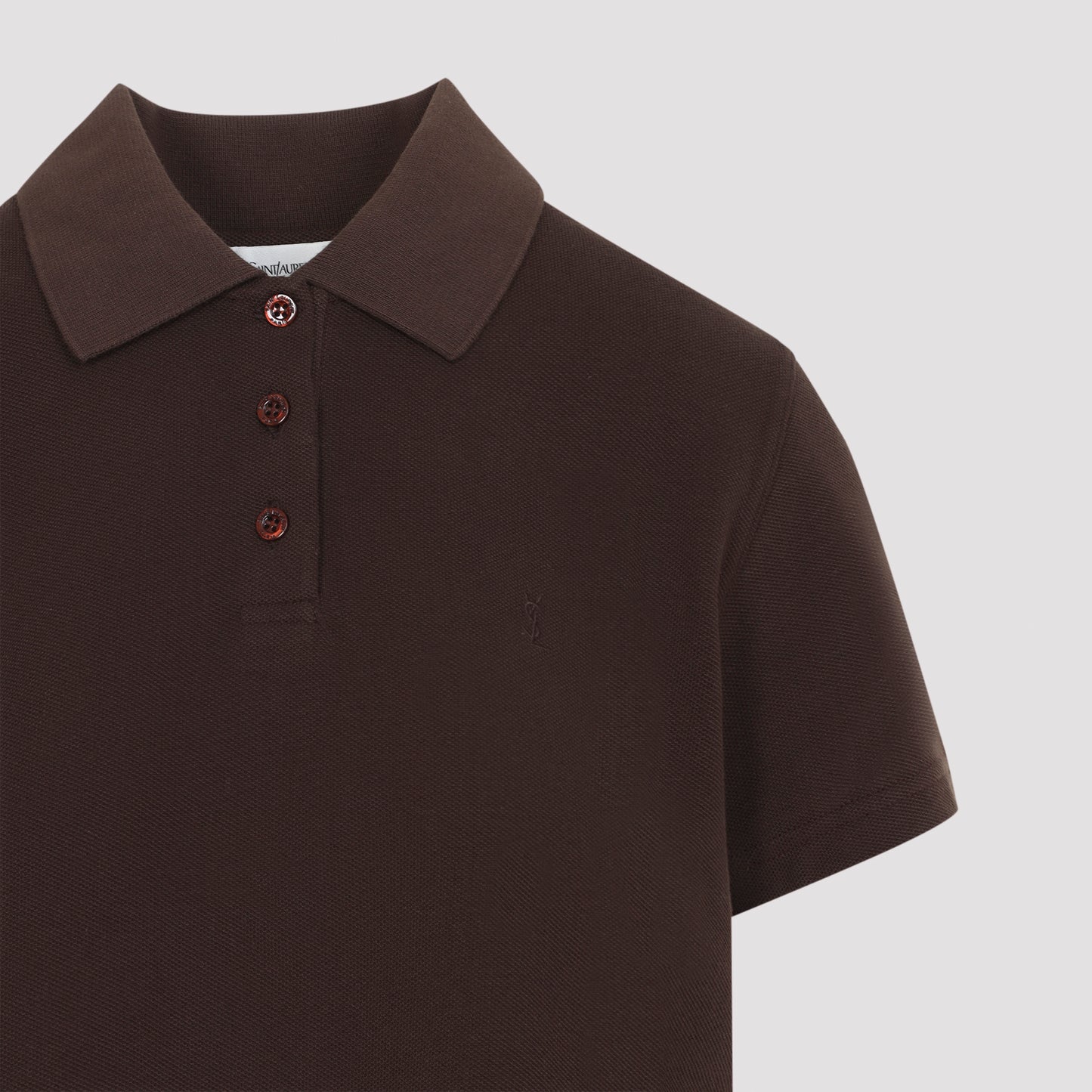 Saint Laurent Petit Cassandre Polo Women SAINT LAURENT