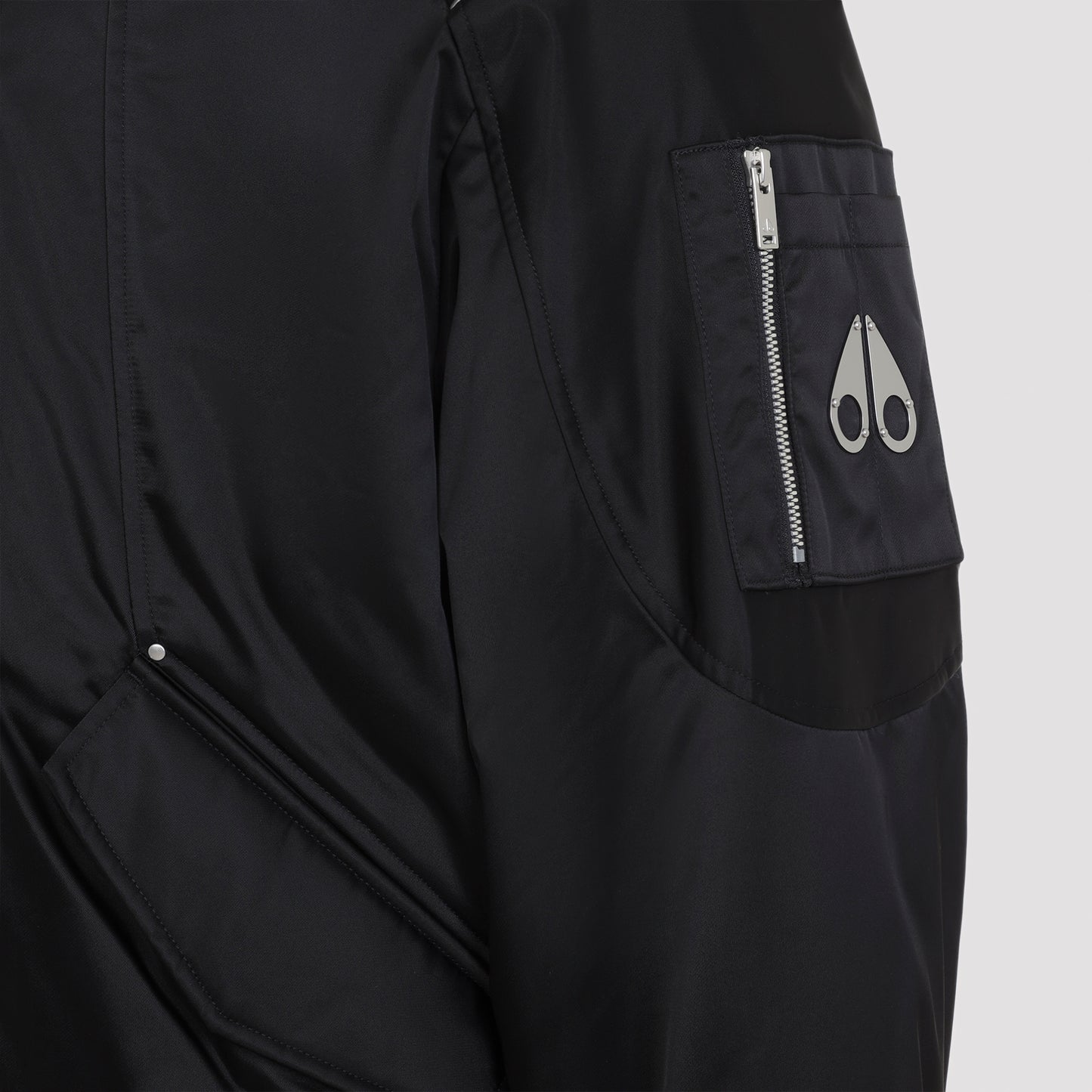 Georgie Satin Bomber Men MOOSE KNUCKLES