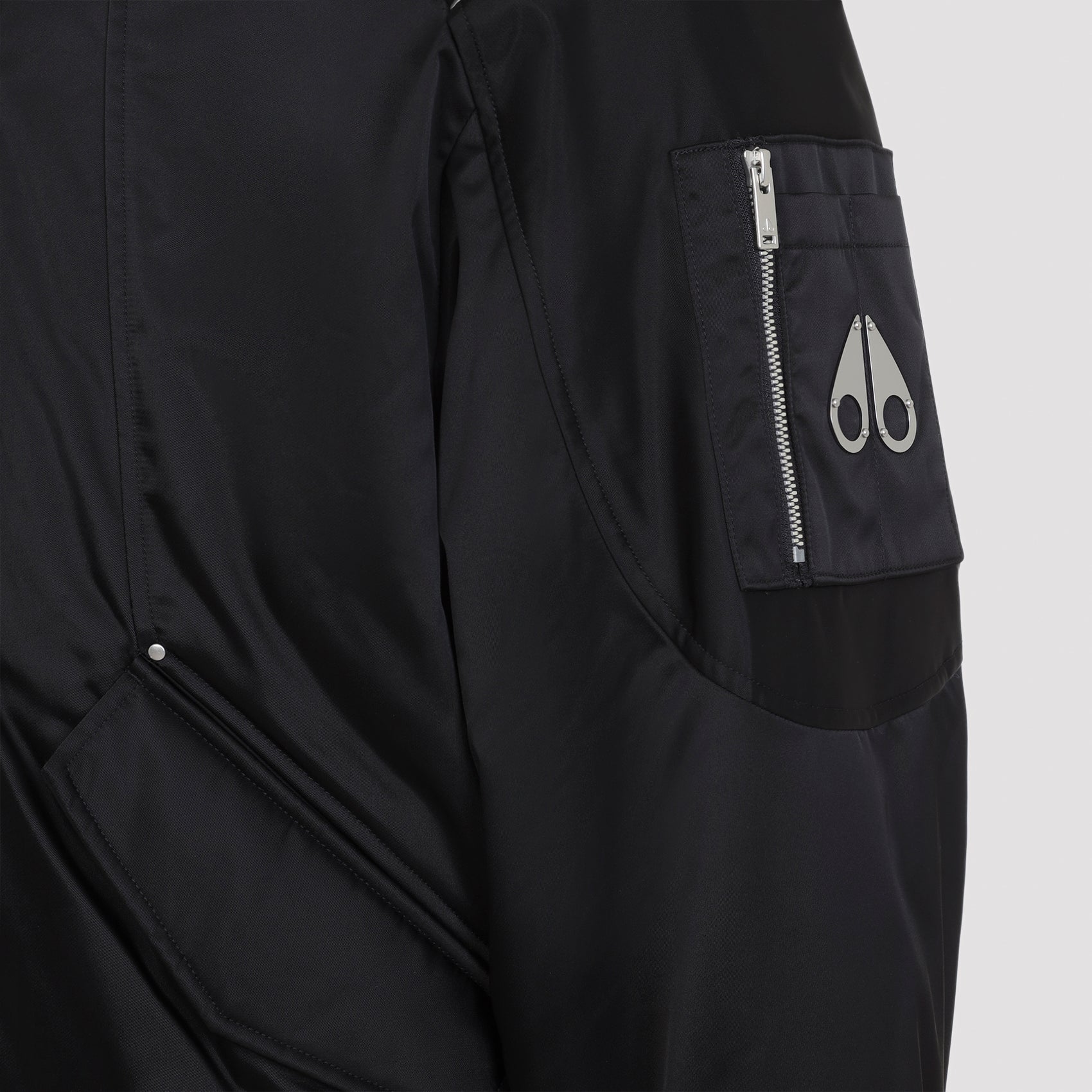 Georgie Satin Bomber Men MOOSE KNUCKLES