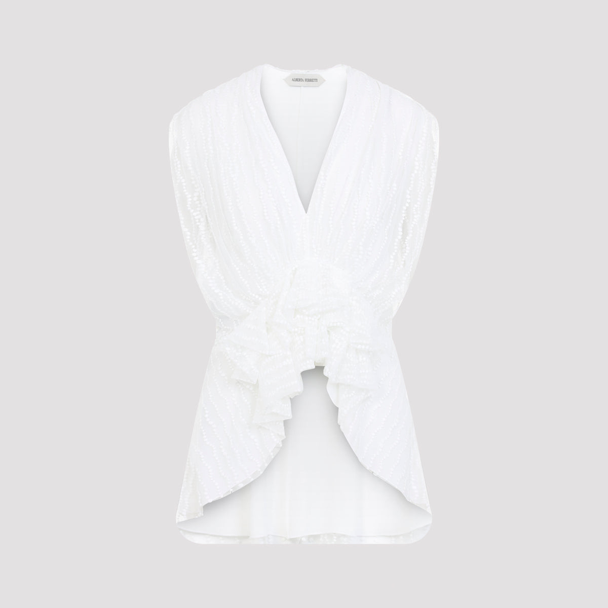 Alberta Ferretti Tulle Top Women ALBERTA FERRETTI