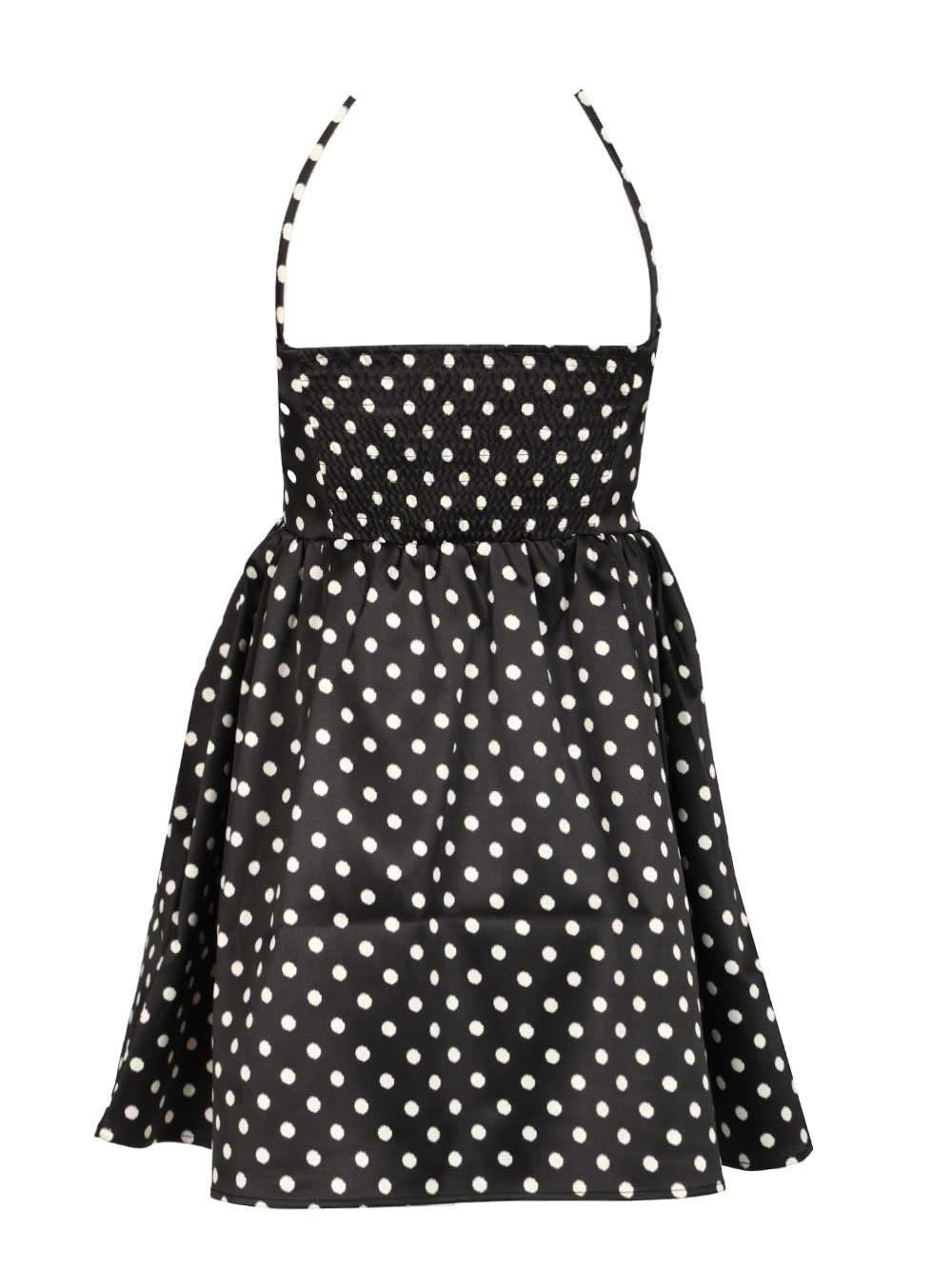 Ganni Women Polka Dot Mini Dress GANNI